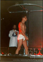 Schneider during the performance of "5/4"
